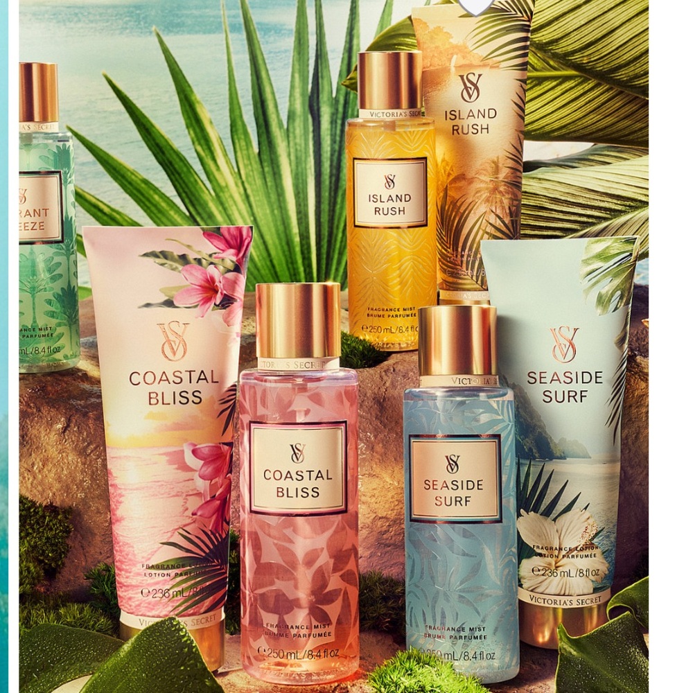 🆕💕VICTORIA’S SECRET CHASING PARADISE FRAGRANCE LOTION/ SEASIDE SURF - Picture 4 of 5